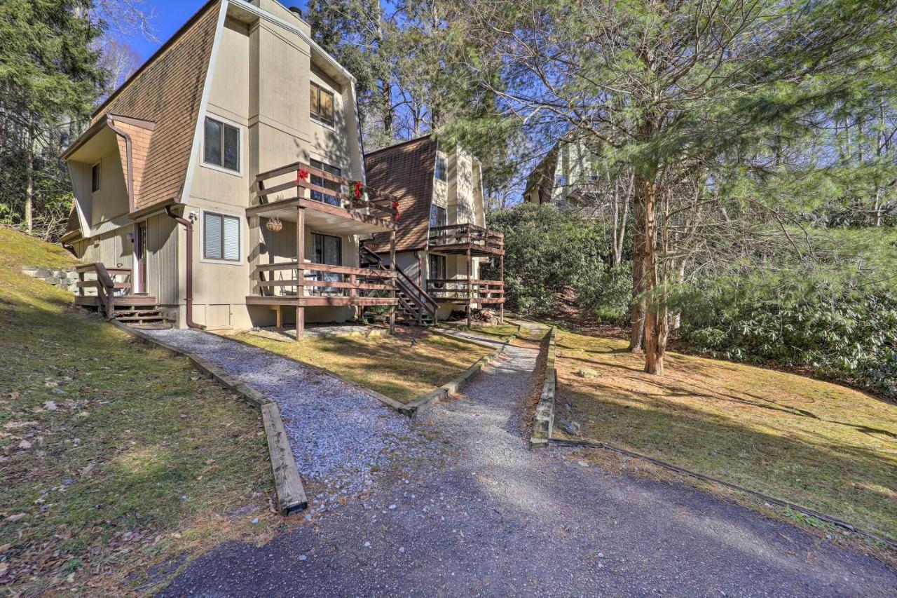 Banner Elk Mountain Retreat With Deck And Fireplace Extérieur photo