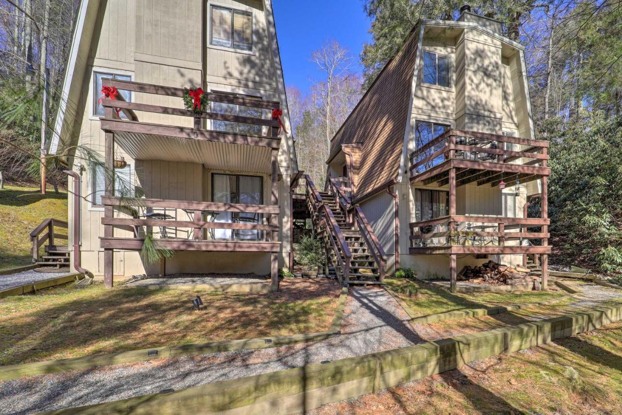 Banner Elk Mountain Retreat With Deck And Fireplace Extérieur photo