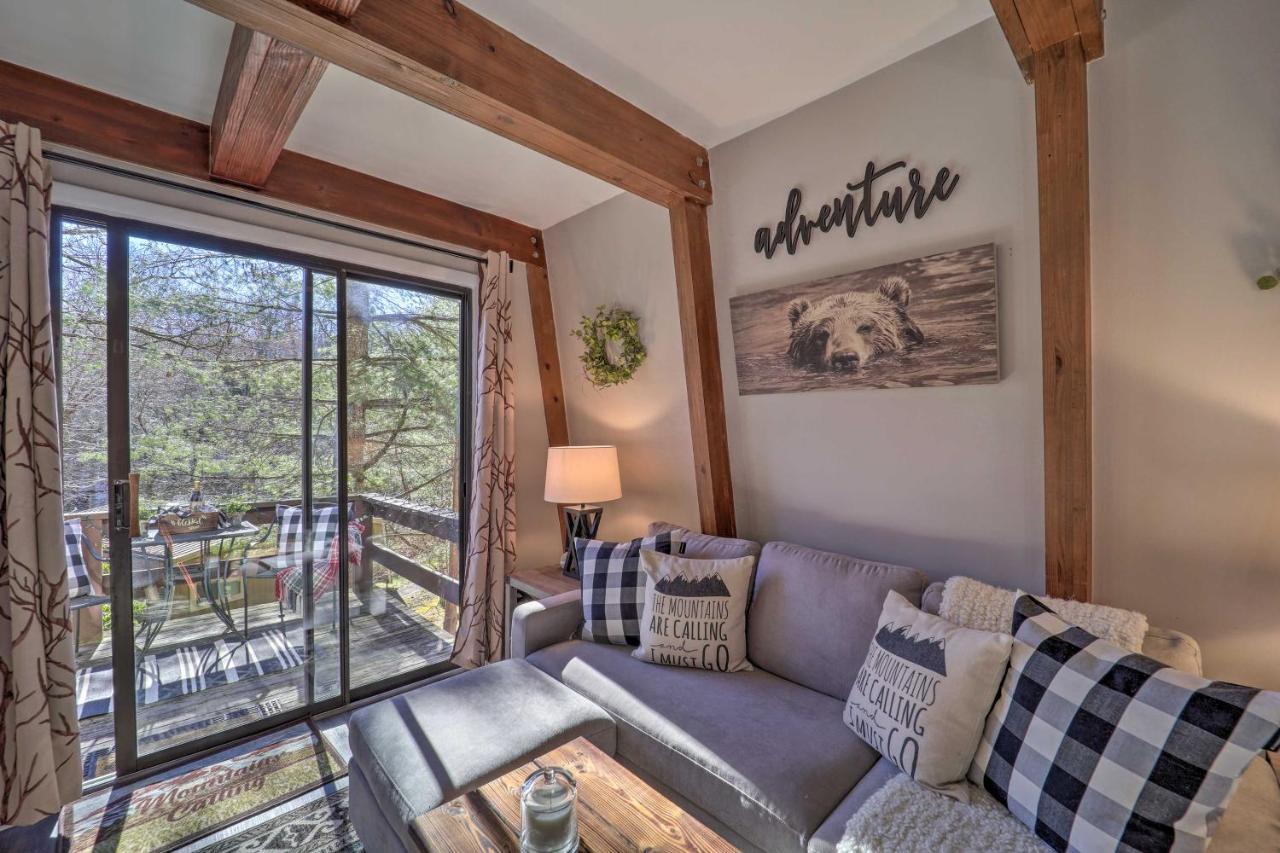 Banner Elk Mountain Retreat With Deck And Fireplace Extérieur photo