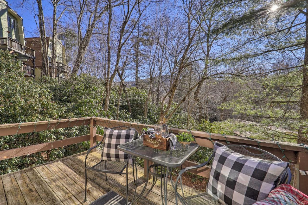 Banner Elk Mountain Retreat With Deck And Fireplace Extérieur photo